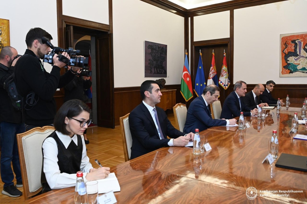 Serbiya Prezidenti Ceyhun Bayramovu qəbul edib - FOTO - foto 2