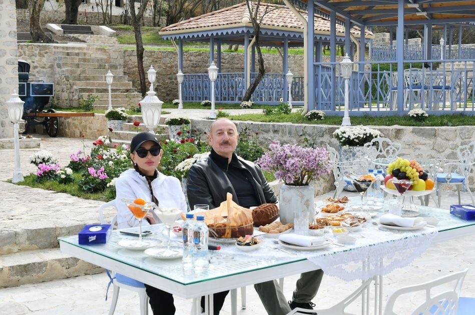 Prezident və birinci xanım Şuşada “Yasəmən” otelinin AÇILIŞINDA - FOTO - foto 5