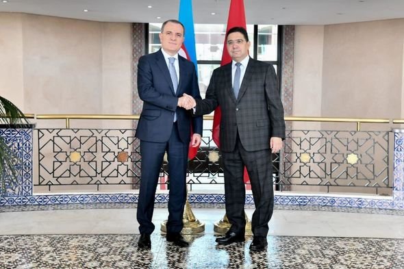 Azərbaycan və Mərakeş XİN rəhbərləri arasında  protokol imzalanıb - FOTO  - foto 2