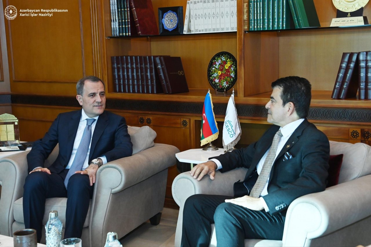 Ceyhun Bayramovun ICESCO-nun baş direktoru ilə görüşü olub - FOTO  - foto 3