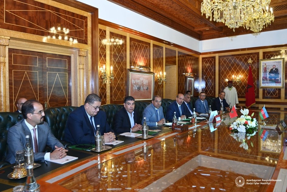 Azərbaycan ilə Mərakeş arasında regional və beynəlxalq məsələlər müzakirə edilib - FOTO  - foto 1