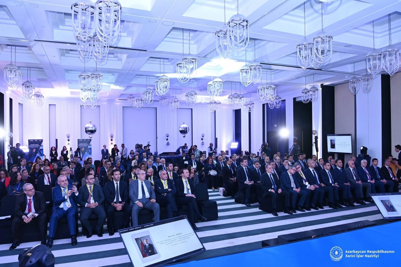 Birinci Azərbaycan-Mərakeş Biznes Forumu KEÇİRİLDİ – FOTO   - foto 4
