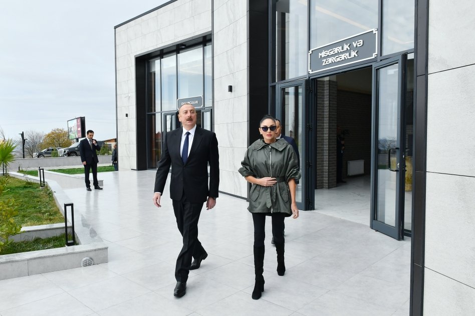 Prezident və birinci xanım İsmayıllıda “DOST EVİ”nin açılışında iştirak ediblər - FOTO/VİDEO - foto 5