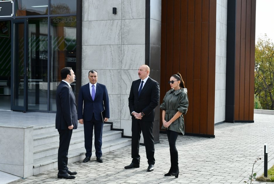 Prezident və birinci xanım İsmayıllıda “DOST EVİ”nin açılışında iştirak ediblər - FOTO/VİDEO - foto 8