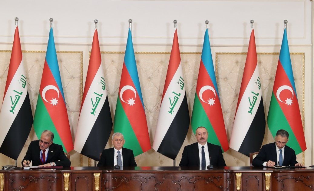 Azərbaycan-İraq sənədləri İMZALANDI - FOTO/VİDEO - foto 2