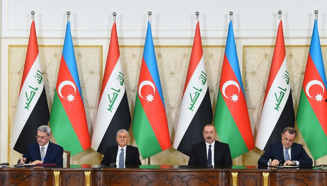 Azərbaycan-İraq sənədləri İMZALANDI - FOTO/VİDEO - foto 3