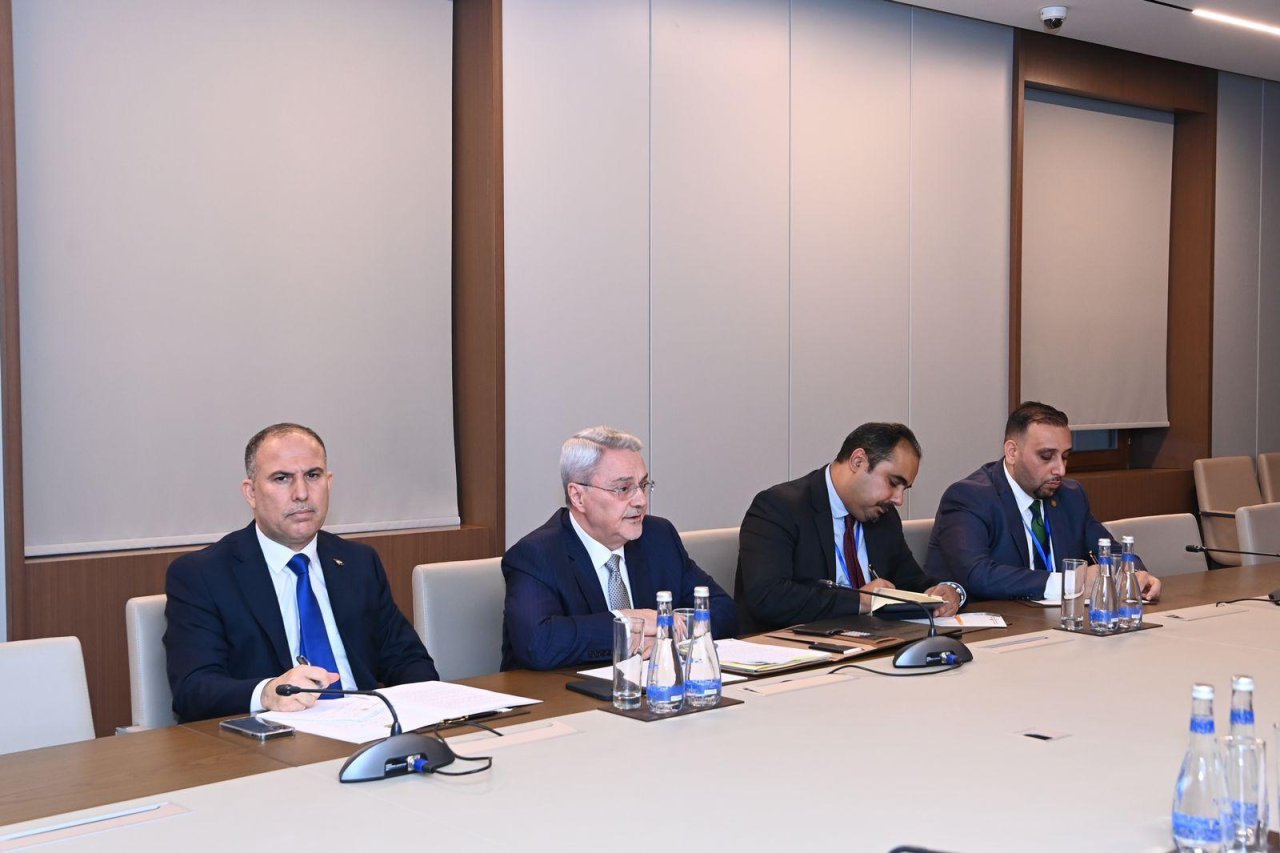 Xarici işlər nazirinin müavini iraqlı həmkarı ilə regionlararası əməkdaşlığı MÜZAKİRƏ EDİB - FOTO  - foto 1