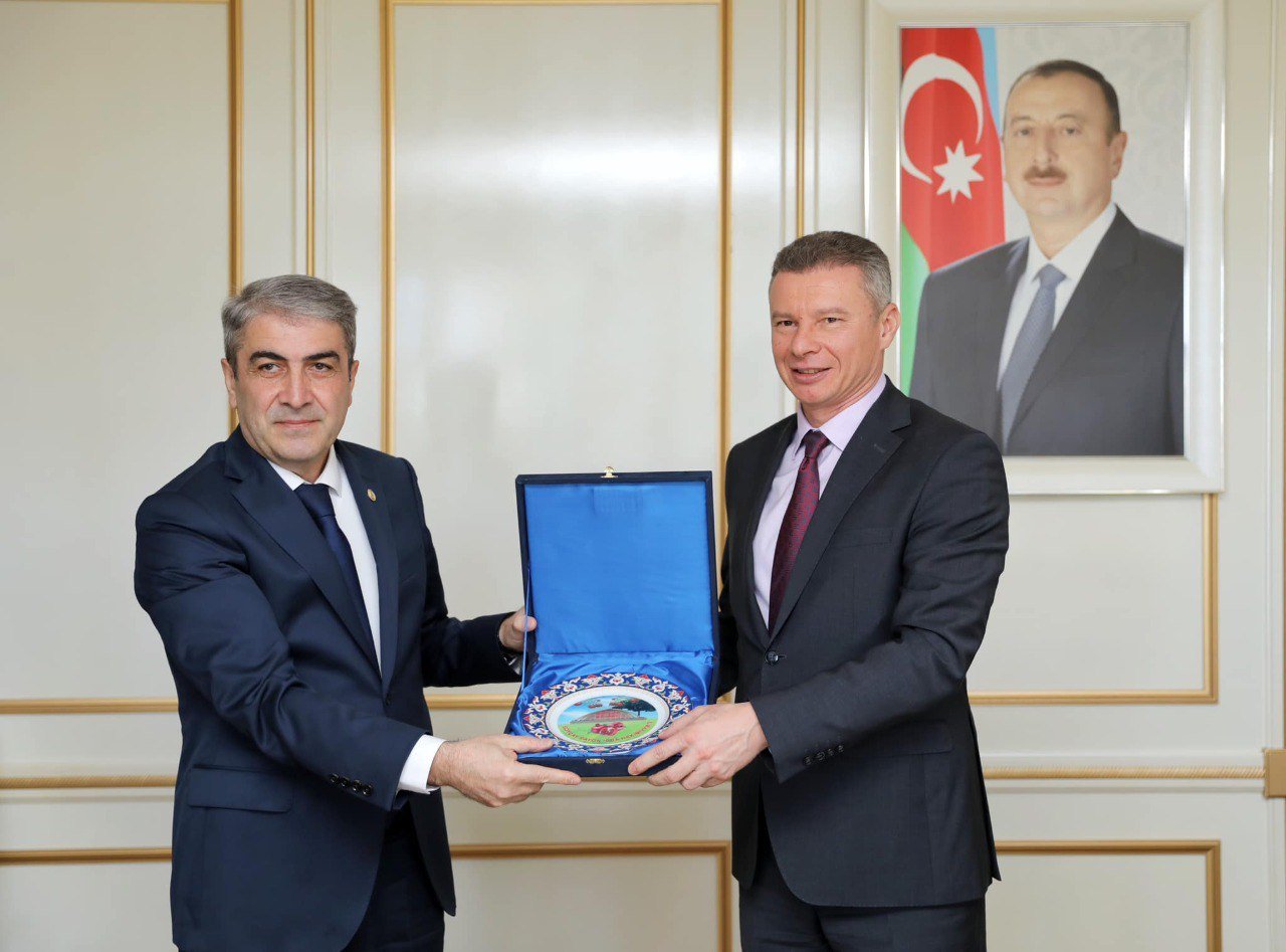 Ukrayna səfiri və Fəxri konsulu Göyçayda – FOTO   - foto 1