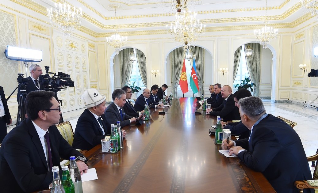 Prezident Sadır Japarov ilə görüşüb - FOTO - foto 2