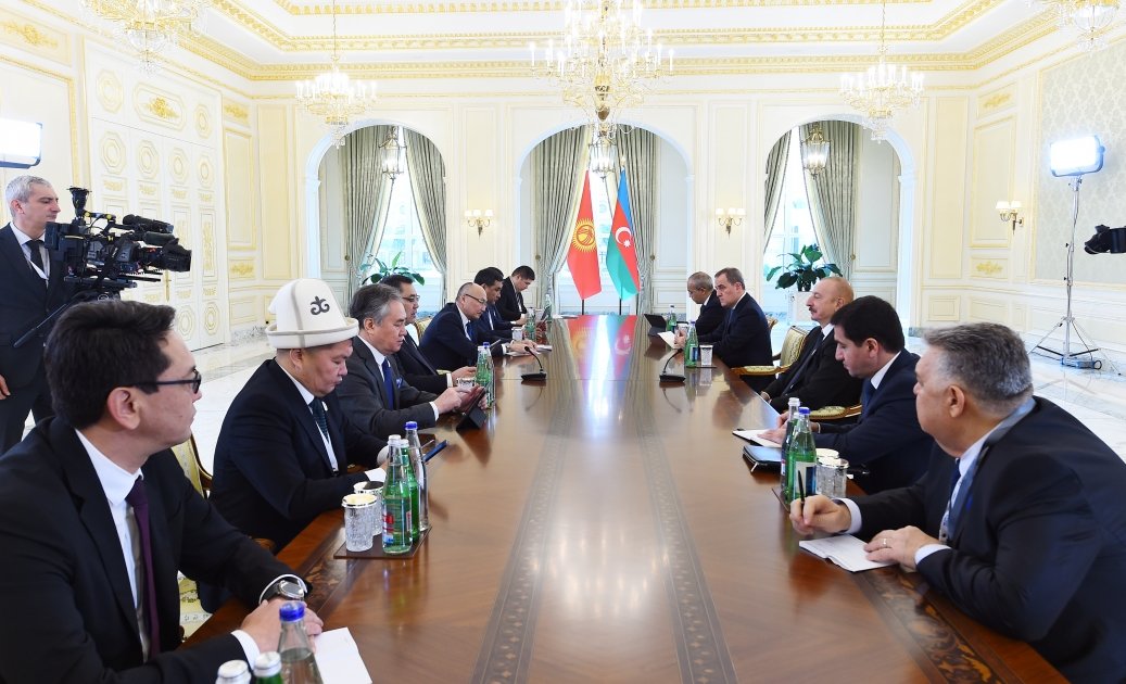 Prezident Sadır Japarov ilə görüşüb - FOTO - foto 3
