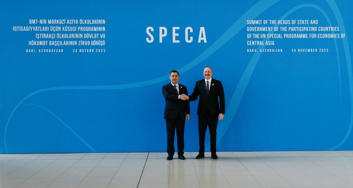 Bakıda SPECA-nın Zirvə görüşü KEÇİRİLİR - FOTO/VİDEO - foto 5