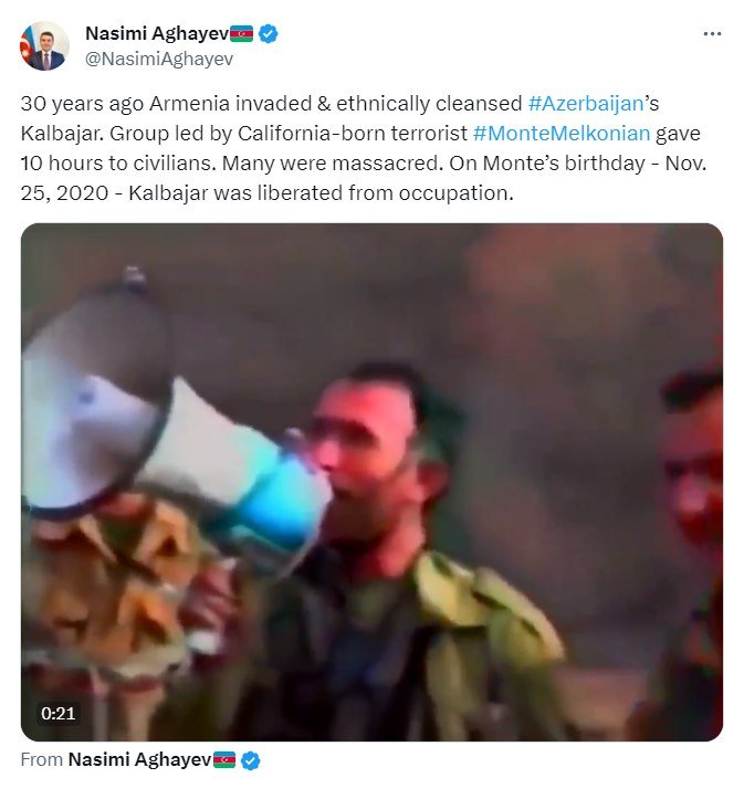 Almaniyadakı səfir: “Kəlbəcər terrorçu Melkonyanın doğum günündə işğaldan azad edilib” - FOTO/VİDEO - foto 1