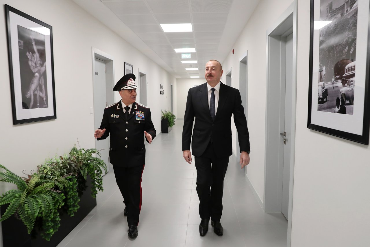 İlham Əliyev DTX-nın yeni inzibati binalarının açılışında İŞTİRAK EDİB – FOTO/VİDEO - foto 20