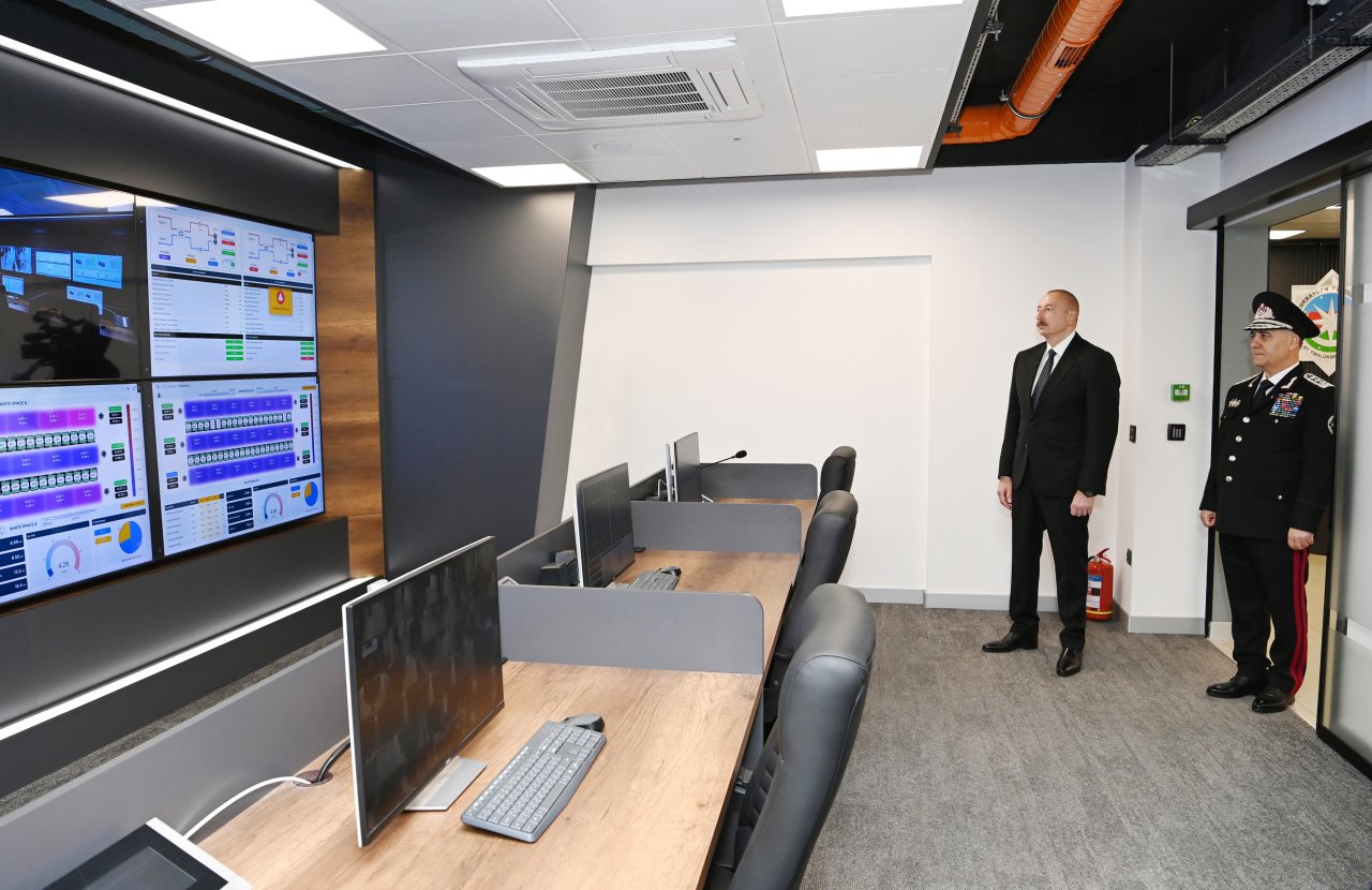 İlham Əliyev DTX-nın yeni inzibati binalarının açılışında İŞTİRAK EDİB – FOTO/VİDEO - foto 19