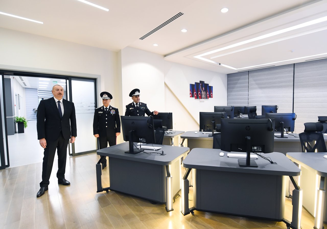İlham Əliyev DTX-nın yeni inzibati binalarının açılışında İŞTİRAK EDİB – FOTO/VİDEO - foto 16