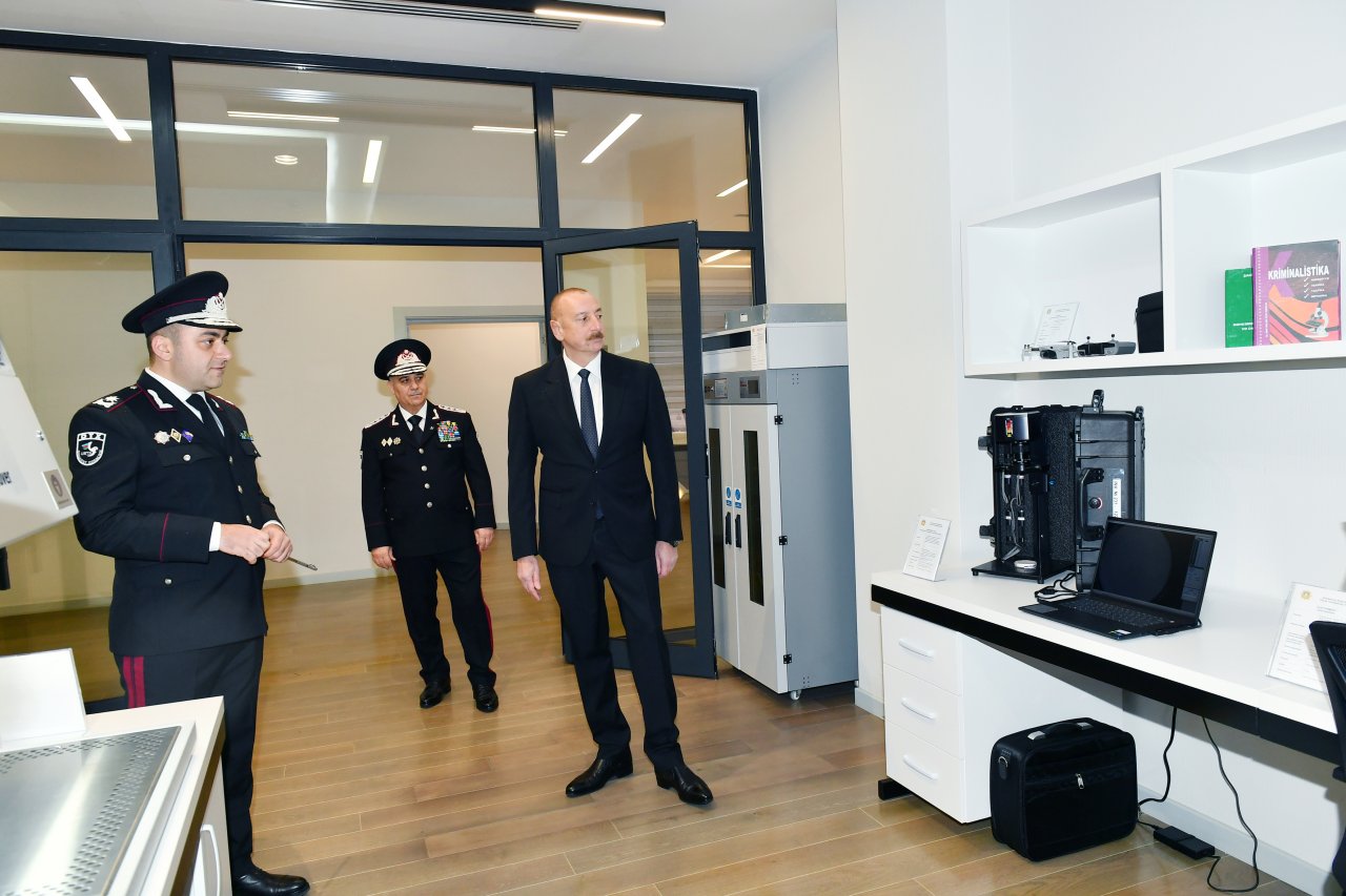 İlham Əliyev DTX-nın yeni inzibati binalarının açılışında İŞTİRAK EDİB – FOTO/VİDEO - foto 17