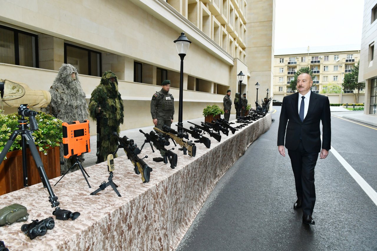 İlham Əliyev DTX-nın yeni inzibati binalarının açılışında İŞTİRAK EDİB – FOTO/VİDEO - foto 13