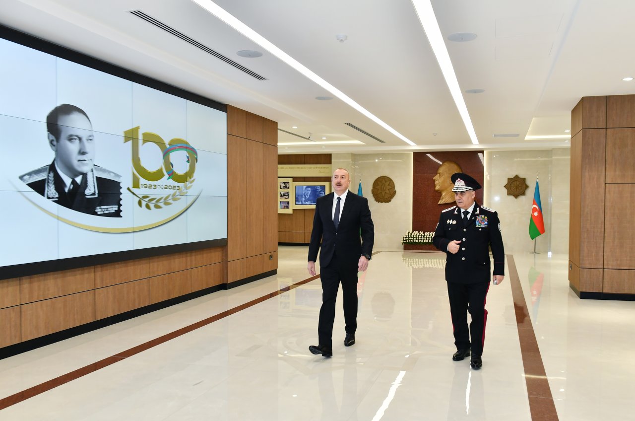 İlham Əliyev DTX-nın yeni inzibati binalarının açılışında İŞTİRAK EDİB – FOTO/VİDEO - foto 9