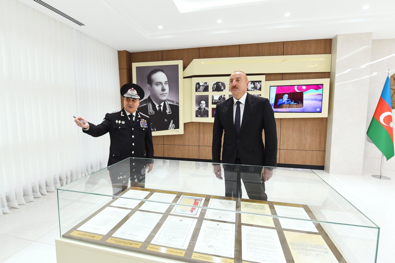 İlham Əliyev DTX-nın yeni inzibati binalarının açılışında İŞTİRAK EDİB – FOTO/VİDEO - foto 4
