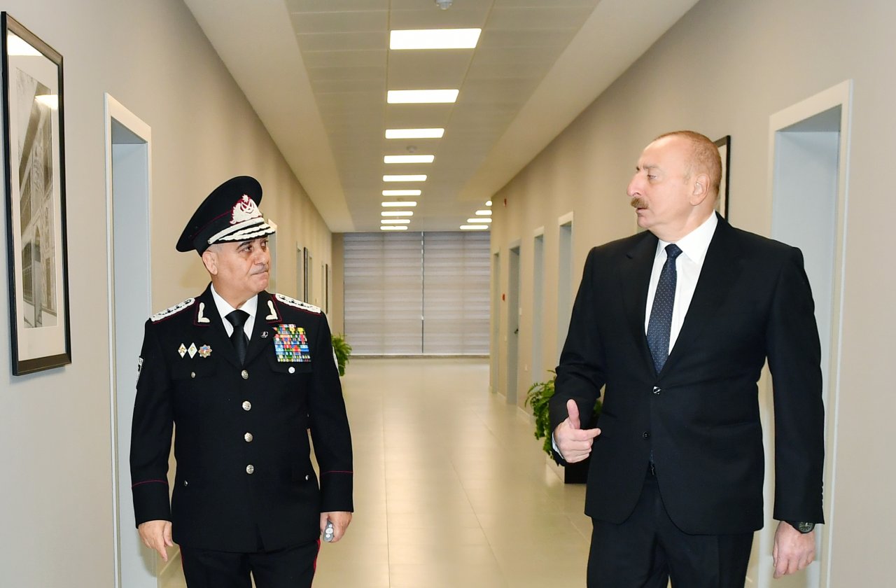 İlham Əliyev DTX-nın yeni inzibati binalarının açılışında İŞTİRAK EDİB – FOTO/VİDEO - foto 6