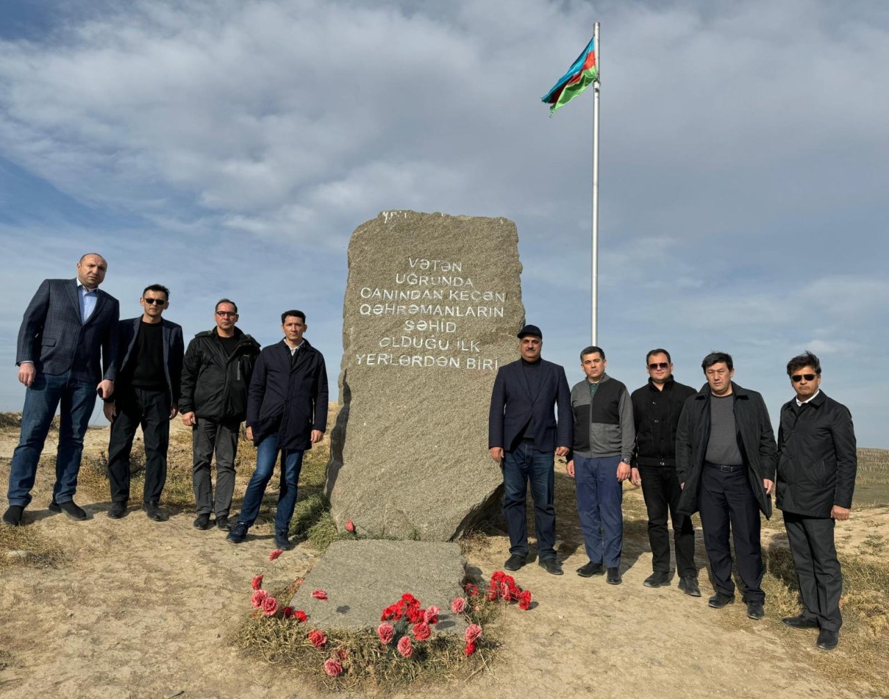 Özbəkistan parlamentinin nümayəndə heyəti Füzuli şəhərində - FOTO  - foto 2