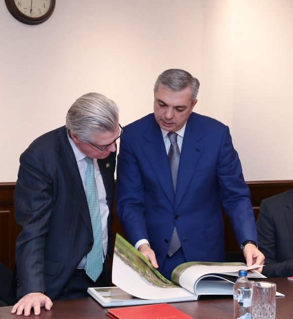 Prezident Administrasiyasının rəhbəri Britaniyanın dövlət naziri ilə görüşdü - FOTO - foto 3