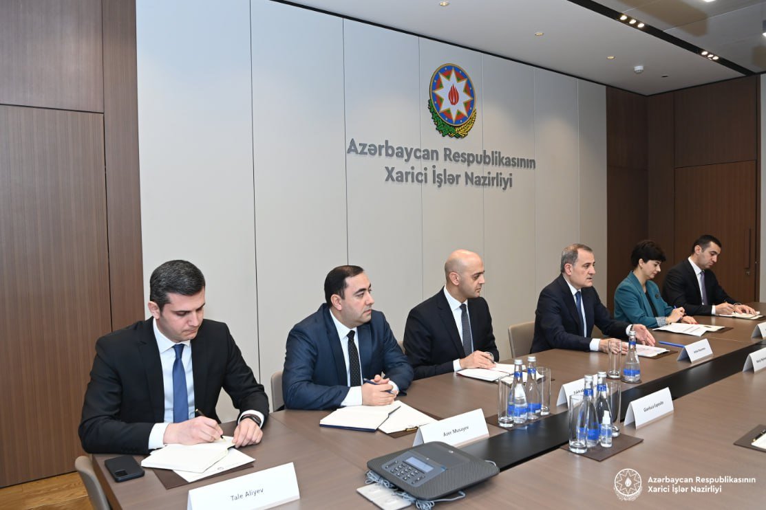 Ceyhun Bayramov Avropa Şurasının Baş katibinə antiterror tədbirlərini şərtləndirən amillərdən danışdı - FOTO - foto 2