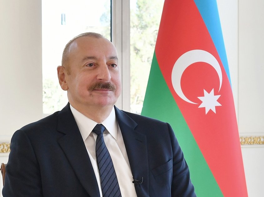 İlham Əliyev “Euronews” televiziyasına müsahibə verib - FOTO/VİDEO - foto 1