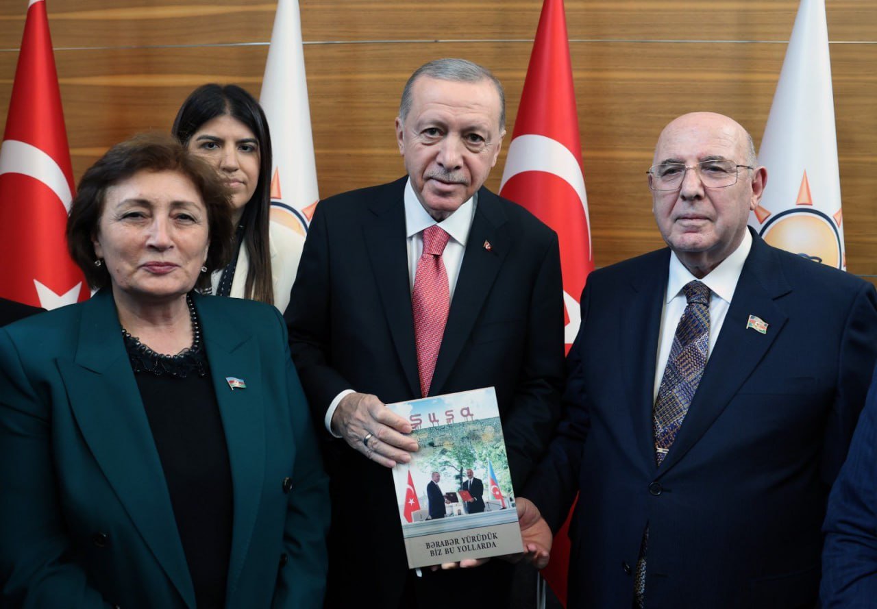 Ərdoğan azərbaycanlı deputatları qəbul edib - FOTO - foto 3
