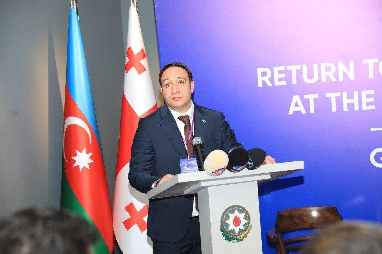Tbilisidə Qərbi Azərbaycana qayıdışla bağlı Gürcüstan Forumu keçirilib – FOTO  - foto 13