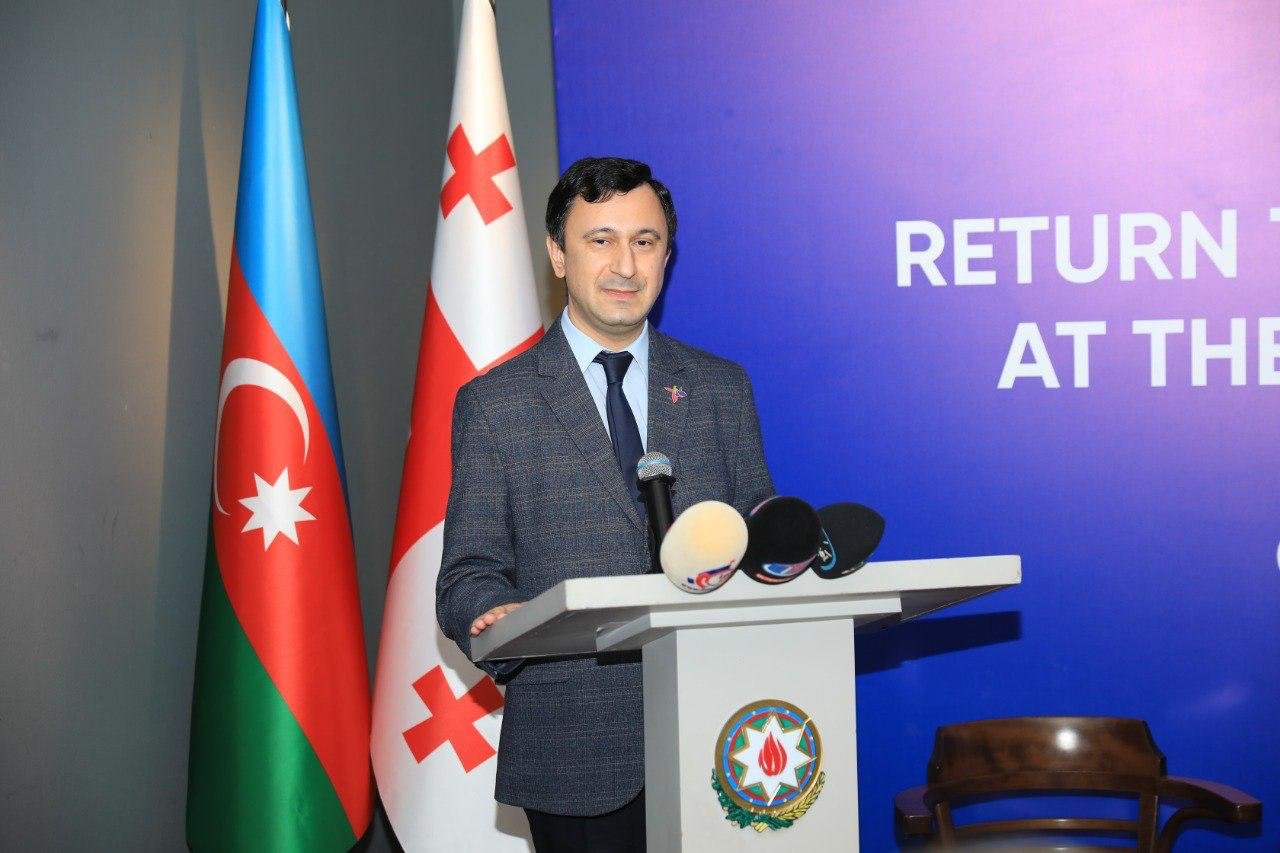 Tbilisidə Qərbi Azərbaycana qayıdışla bağlı Gürcüstan Forumu keçirilib – FOTO  - foto 14