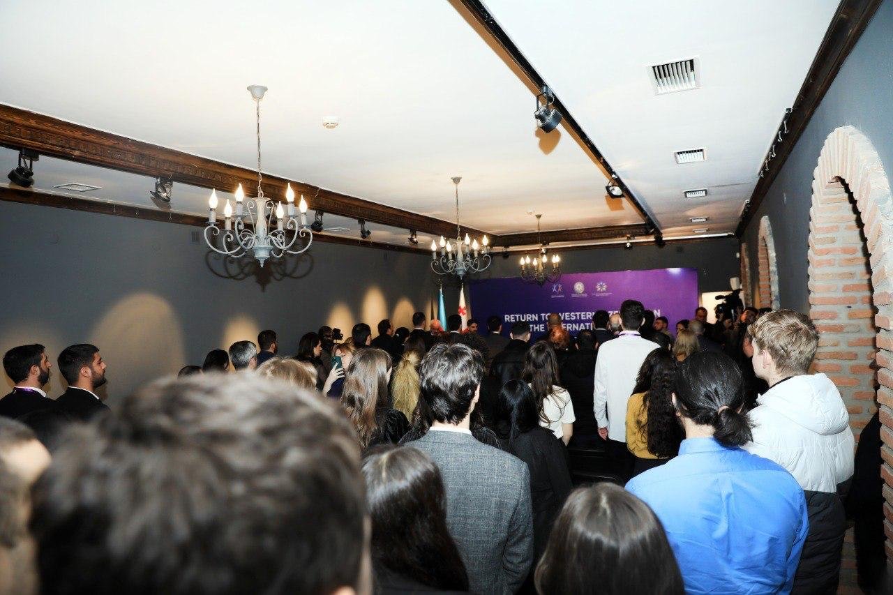 Tbilisidə Qərbi Azərbaycana qayıdışla bağlı Gürcüstan Forumu keçirilib – FOTO  - foto 4