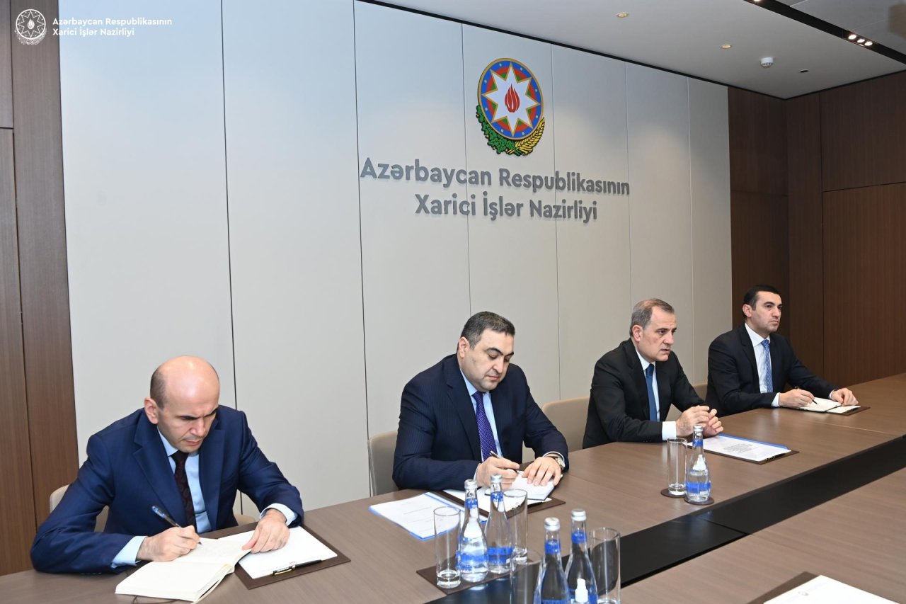 Ceyhun Bayramovun Putinin xüsusi nümayəndəsi ilə görüşü olub - FOTO - foto 1