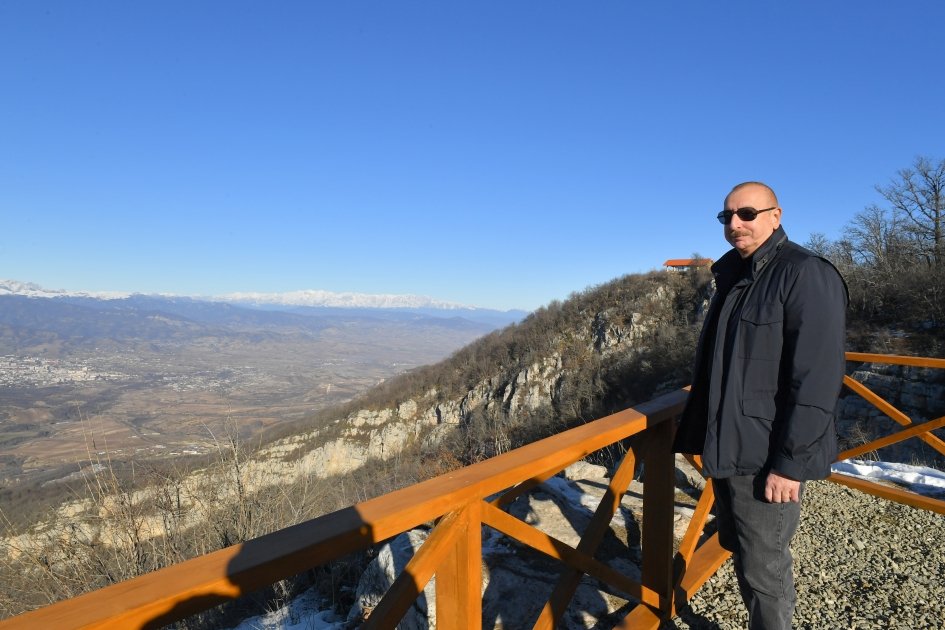 İlham Əliyev Xocalının Dağdağan kəndində - FOTO - foto 7