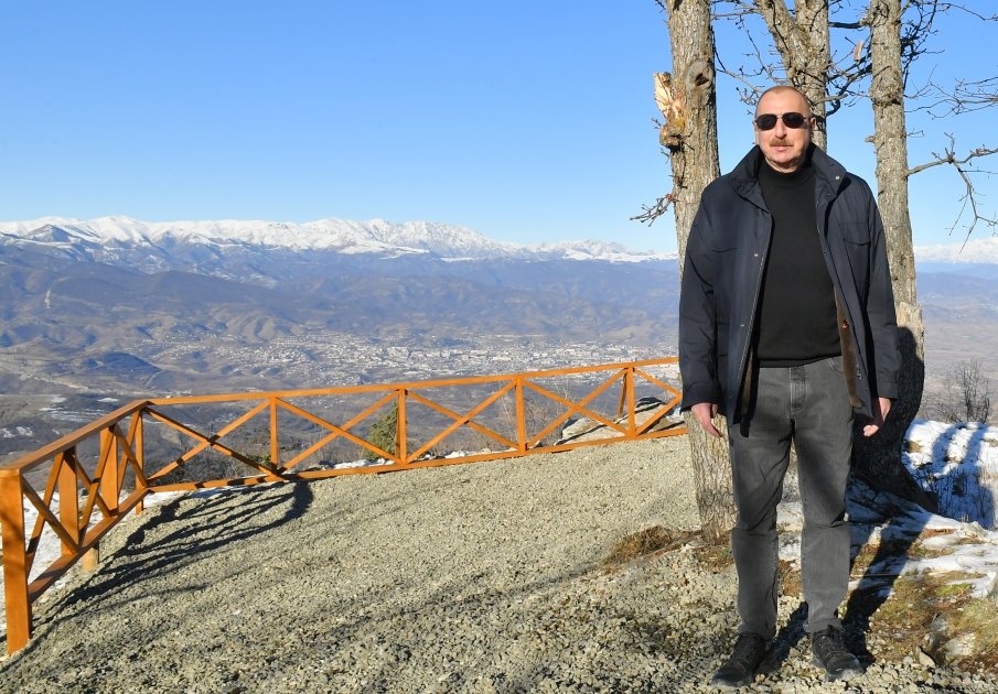 İlham Əliyev Xocalının Dağdağan kəndində - FOTO - foto 4