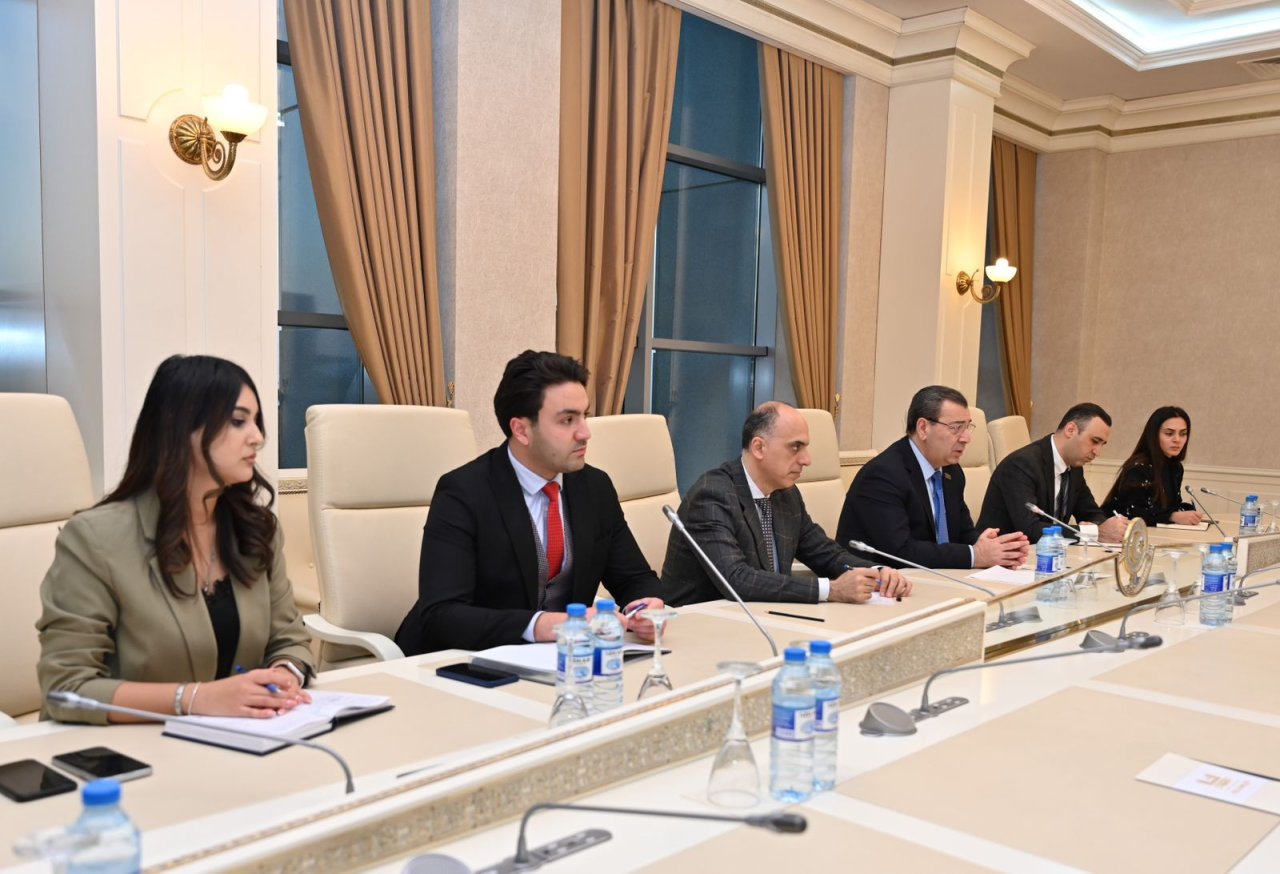 Səməd Seyidov Rusiya XİN başçısının müavinini qəbul edib - FOTO - foto 1