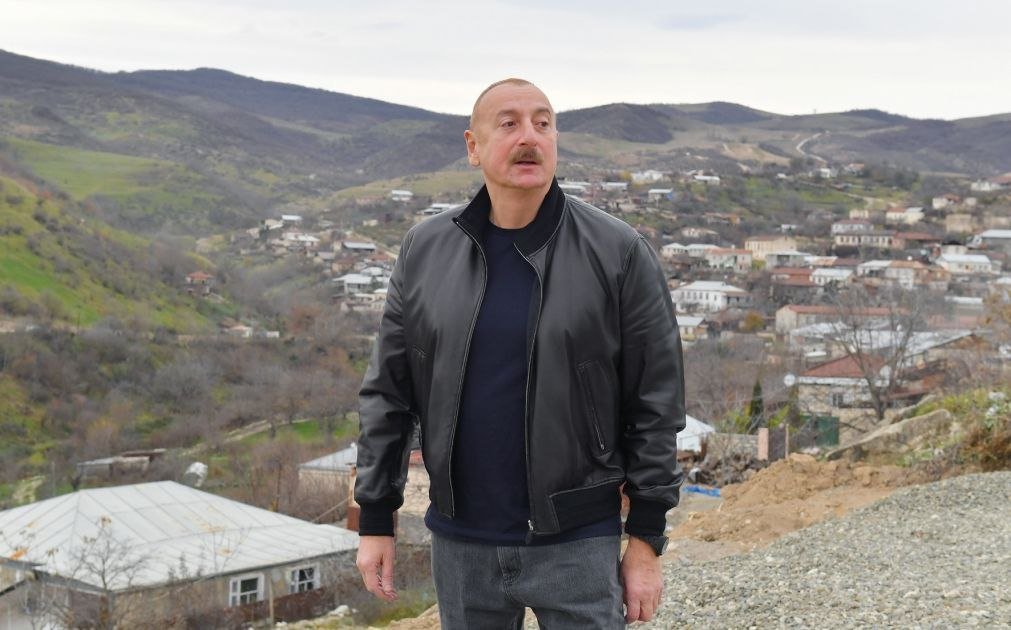Prezident Xocalının Naxçıvanlı, Pircamal, Xanabad və Pirlər kəndlərində - FOTO/VİDEO - foto 12