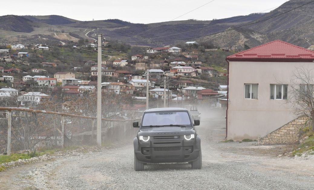 Prezident Xocalının Naxçıvanlı, Pircamal, Xanabad və Pirlər kəndlərində - FOTO/VİDEO - foto 9