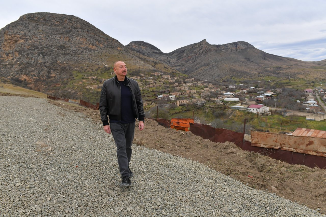 Ölkə başçısı Xocalının Pirlər kəndində - FOTO/VİDEO - foto 1