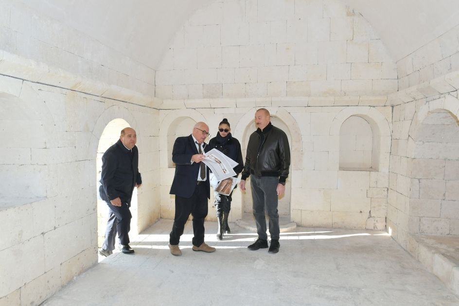İlham Əliyev Ağdamda “İmarət” Kompleksində - FOTO/VİDEO - foto 3
