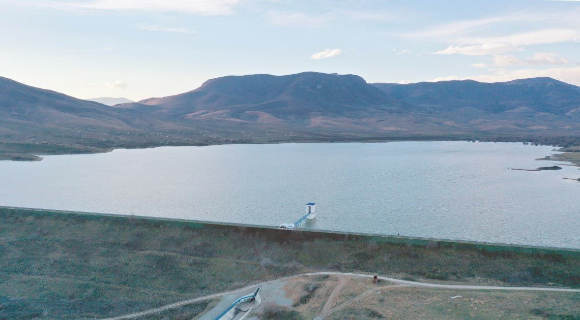 Xaçınçay su anbarı təmir-bərpadan sonra istifadəyə verildi - FOTO/VİDEO - foto 3