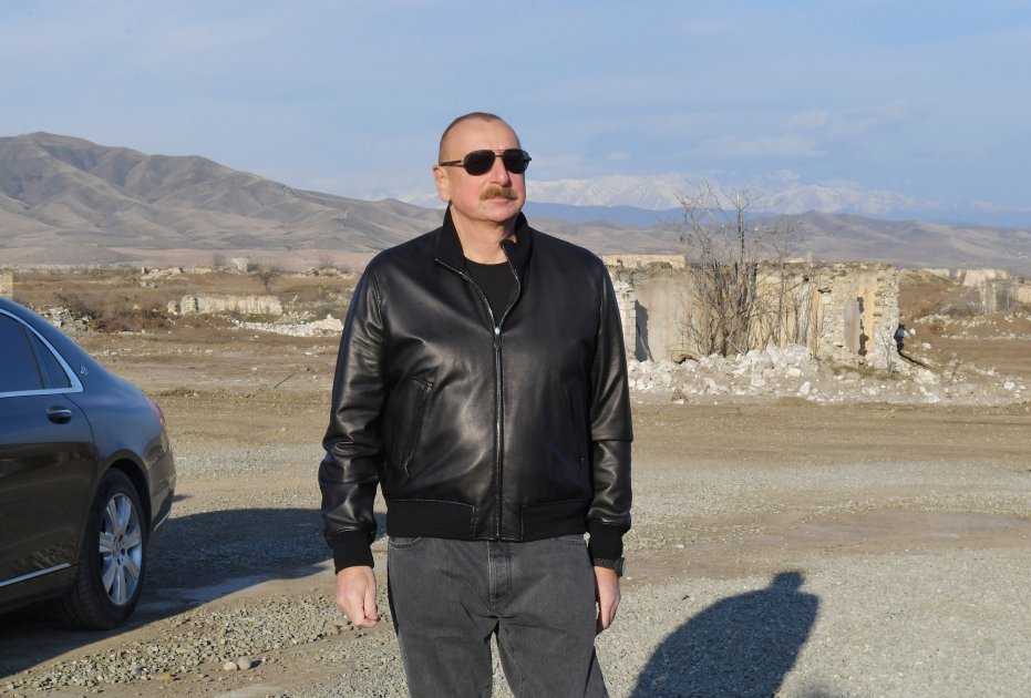 Prezident və xanımının Ağdam səfərindən MARAQLI FOTOLAR - foto 4