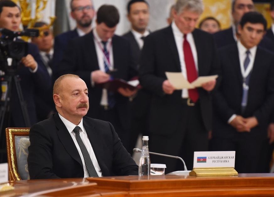 MDB dövlət başçılarının qeyri-rəsmi sammiti KEÇİRİLİB - FOTO/VİDEO - foto 1