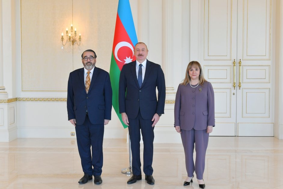 Perunun yeni səfiri etimadnaməsini Azərbaycan Prezidentinə təqdim etdi - FOTO/VİDEO - foto 2