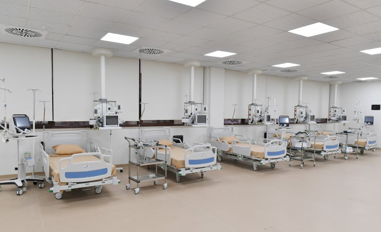 Prezident DSX-nin yeni hərbi hospital kompleksinin açılışında - FOTO/VİDEO - foto 13