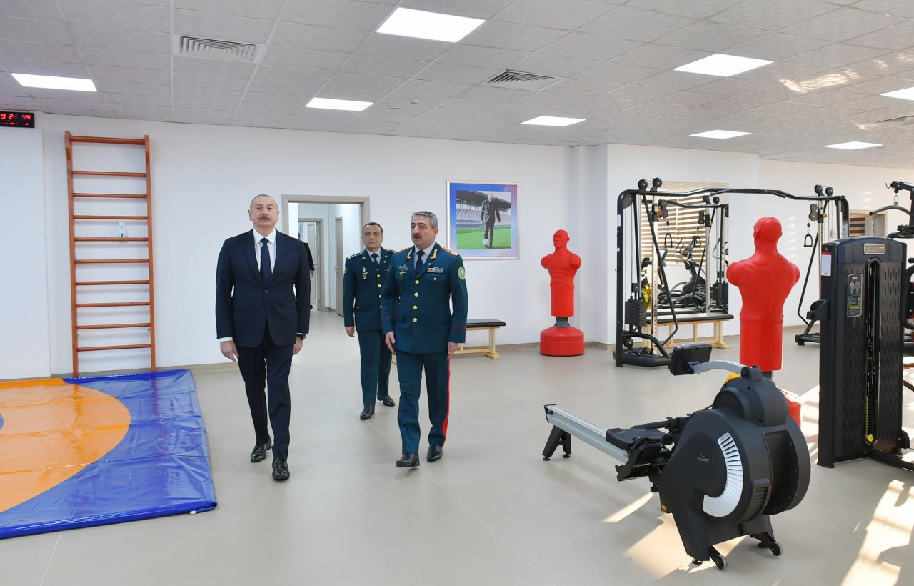 Prezident DSX-nin yeni hərbi hospital kompleksinin açılışında - FOTO/VİDEO - foto 7