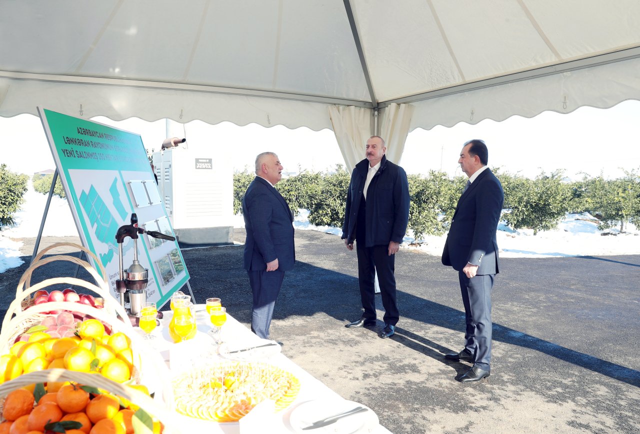 Prezident İlham Əliyev Lənkəranda - YENİLƏNİB/FOTO/VİDEO - foto 1