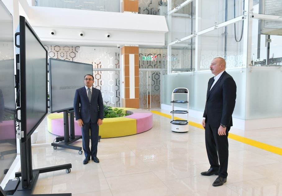 İlham Əliyev Lənkəran regional “ASAN xidmət” mərkəzinin AÇILIŞINI ETDİ - FOTO/VİDEO - foto 4