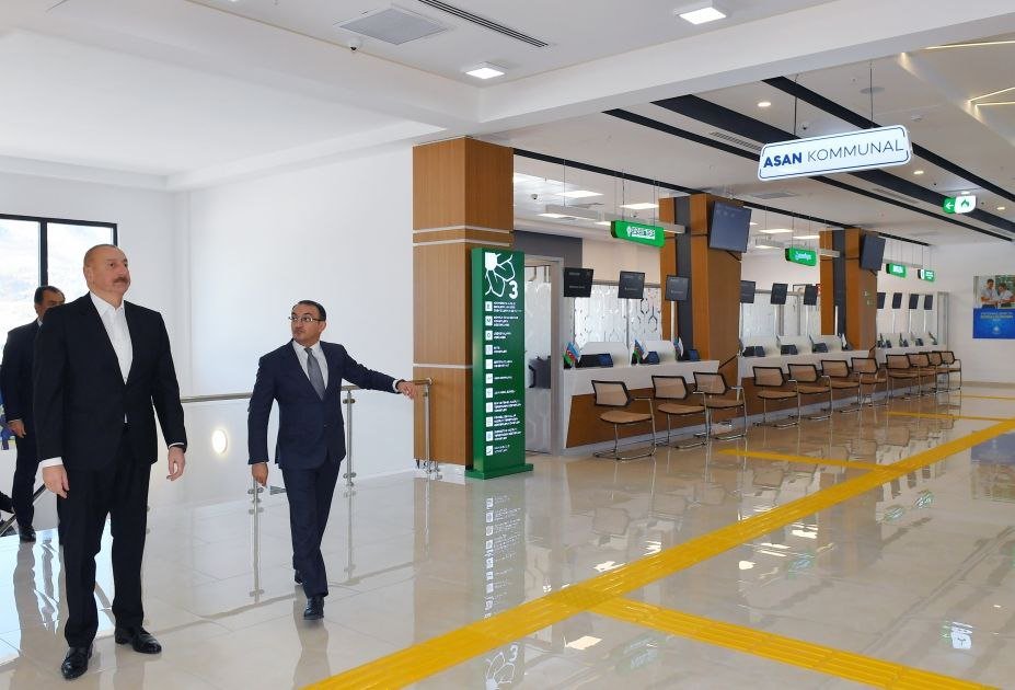 İlham Əliyev Lənkəran regional “ASAN xidmət” mərkəzinin AÇILIŞINI ETDİ - FOTO/VİDEO - foto 2