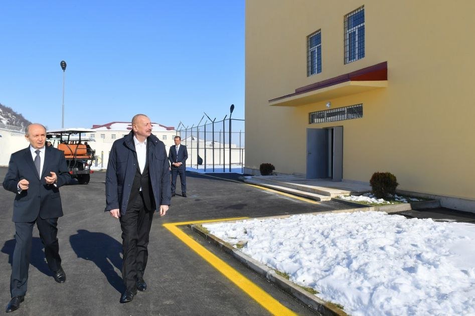 Lənkəranda müasir penitensiar kompleks istifadəyə VERİLİB - FOTO - foto 6